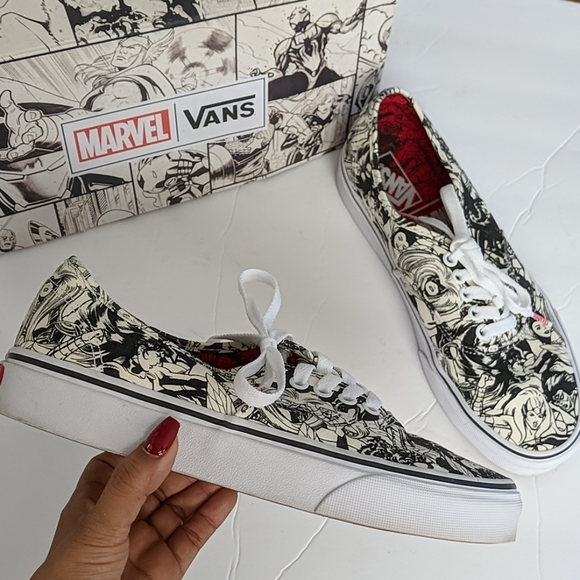 marvel vans sneakers